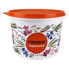 Tupperware Caixa Farinha Floral 1,8kg.