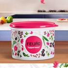 Tupperware Caixa Feijão Floral 2kg