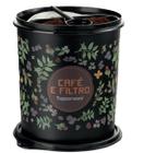 Tupperware caixa Mantimento Floral Café C/porta Filtro