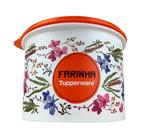 Tupperware caixa para farinha florai1.8 kls