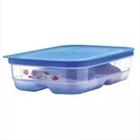 Tupperware Cool Mate Ideal 1,8L Translúcido e Tampa Azul