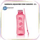 Tupperware Garrafa Aquavibe com Canudo Flexível - 2 litros