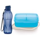 Tupperware Kit Basic Line 550ml + Eco Tupper 500ml Lanche