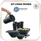 Tupperware Kit Linha Prisma Policarbonato (8 peças)