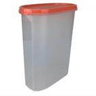 Tupperware modular oval tampa laranja 2.3 l