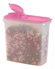 Tupperware Porta Cereais Dosador 2,8l Rosa