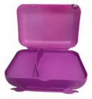 Tupperware Porta Lanche Com Divisória roxo