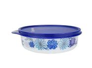 Tupperware Pratinho Aquarela 500ml Azul e Branco. 