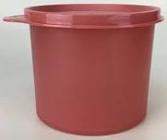 Tupperware Redondinha 500ml Rosa Soft.