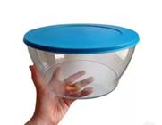 Tupperware tigela clear 6 litros azul