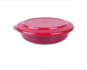 Tupperware tigela cristal baixa vermelha 350ml