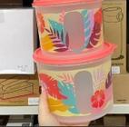 Tupperware Tupper Caixa Views Tropical Conjunto 2pçs