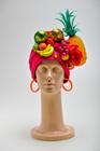 Turbante Baiana Com Frutas e Flores