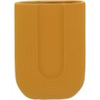 TURIM VASO 23x17x8cm CERÂMICA AMARELO - NH