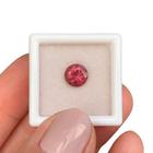 Turmalina Rubelita Brilhante ø7,3mm 1,52ct