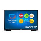 TV Smart 32P Wi-Fi HD Tizen Led Preta Samsung Preta Bivolt