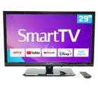 Tv Smart Buster, 29" Polegadas, HD, Android, WiFi, Hdmi