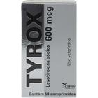 Tyrox 600 mcg Repositor Hormonal Cepav - 60 Comprimidos