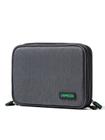 UGREEN Electronics Travel Organizer Acessórios Cabo Saco de armazenamento de cabo com camada dupla para mouse, Power Bank, Carregador USB-C, Cartão SD, Disco Rígido, Cabo de Carregamento USB, Telefone, Adaptador de Energia Plug Black