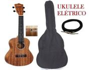 Ukulele Elétrico Shelby Su21m Soprano Com Capa E Cabo