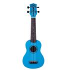 Ukulele Memphis Honu DBL Daphine Blue