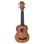 Ukulele Seizi Bali Soprano Elétrico com Afinador Sapele