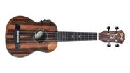 Ukulele Seizi Bora-Bora Crush Soprano EL Bag Ebony 10360303