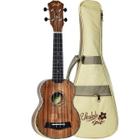 Ukulele Seizi Bora Bora Plus Soprano Acústico Koa