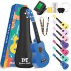 Ukulele Soprano MUSTAR Kids Beginners de 21 polegadas com acessórios - Fitnessclub