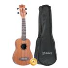 Ukulele Soprano Strinberg Acústico UK06S Mogno Fosco Bag