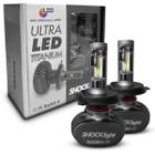 Ultra Led Shocklight Titanium 10.000 Lúmens 6000k Encaixe H4