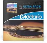 Ultra Pack D'Addario 2 Encordoamentos Aço 011 EZ910 + EJ26