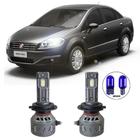 Ultraled Farol Baixo 6000k 55w 10.000lm FIAT Linea