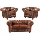 Uma Namoradeira + Duas Poltronas Chesterfield Luiz Xv - Corano Marrom Uma Namoradeira + Duas Poltronas Chesterfield Luiz Xv - Corano Marrom