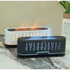 Umidificador de Ar e Difusor de Aromas Ultrassônico LED Silencioso Simula Efeito de Chama Para Ambientes e Quartos 200ml