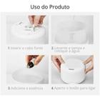 Umidificador e Difusor de Aromas 5 Em 1 Elétrico 500ml com Controle Colorido