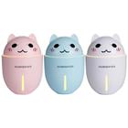 Umidificador Purificador de Ar 3 Em 1 Adorable Pet Ventilador E Luminária Gato USB 320ml - JIAXI