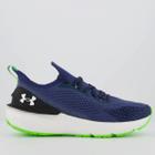 Under Armour Tênis Charged Quicker Masculino Marinho/Verde