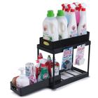 Under Sink Storage Rack, organizador de armazenamento de cozinha de 2 camadas - Lightbek Official Store