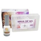 Unha de gel Piu bella Speed tip gel base Grip base Almond