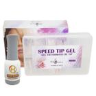 Unha de gel Piu bella Speed tip gel base Grip base Square