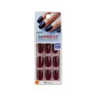 Unhas Autocolantes Impress Curto Matte Pretty 24Un