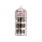 Unhas Instabeauty Absolute Auto-Adesivas Chocol Brown Medio