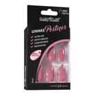 Unhas Postiças Macrilan Stiletto Rosé Com 24 Unidades - MACRILAN BEAUTY BRAS