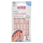 Unhas Postiças para Pés Kiss NY - Salon Naturals