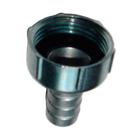 União bico de aço zamac para torneira 1/2 x 3/4" cinza Fixtil