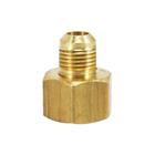 União Latão Jackwal 1/2" Redutora BSP(I)X5/8Unf(E) TC3/8