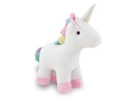 Unicórnio de Pelúcia 30cm Decoração Infantil Anti-alérgico - Toybrink