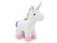 Unicórnio de Pelúcia 40cm Decoração Infantil Anti-alérgico - Toybrink