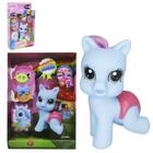 Unicornio / poney de vinil com crina + acessorios lindo cavalinho 3 pecas na caixa - 20 COMERCIAL